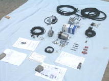 All the kit required for an Elsbett conversion of a Citroen ZX