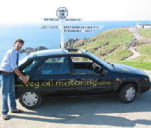 Land’s End to John O’ Groats on veg oil