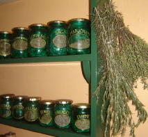 Drying is one of the oldest forms of preserving food, as with dried herbs