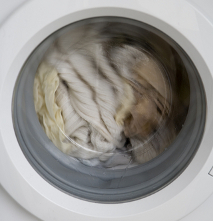 washing at 60°C will kill all bacteria; it's not necessary to wash at a higher temperature than that
