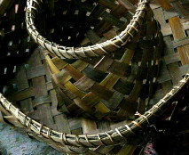 plaited basketwork - phormium
