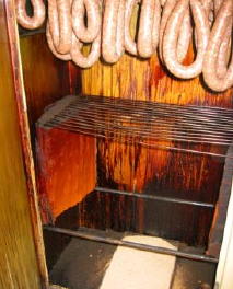 Bratwurst rings before smoking