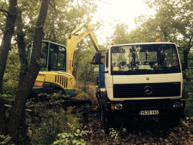 Rebuilding old roads as part of a repopulation effort in rural Italy