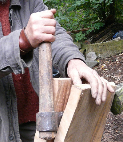 Cleaving-Chestnut-shingle