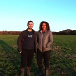New young farmers Sinead and Adam of Aweside Farm