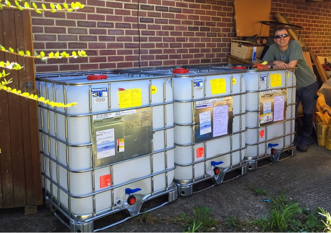 Tanks for use in an aquaponics greenhouse