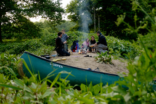 Secluded spots can be reached thanks to canoeing canoes9