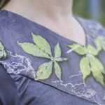 An example of imprint dyeing