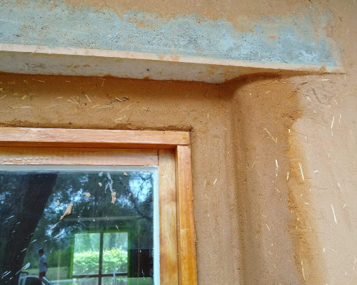windows in cob walls