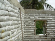 Earthbag building