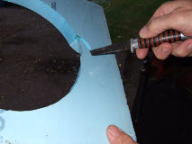 The first steps in making a haybox for retained heat cooking The first steps in making a haybox for retained heat cooking