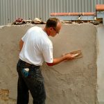 lime plastering