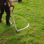 Using a scythe to cut your lawn part 3 – technique