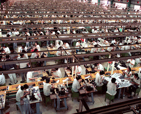 Low-impact clothes reject the exploitation of corporate clothing sweatshop